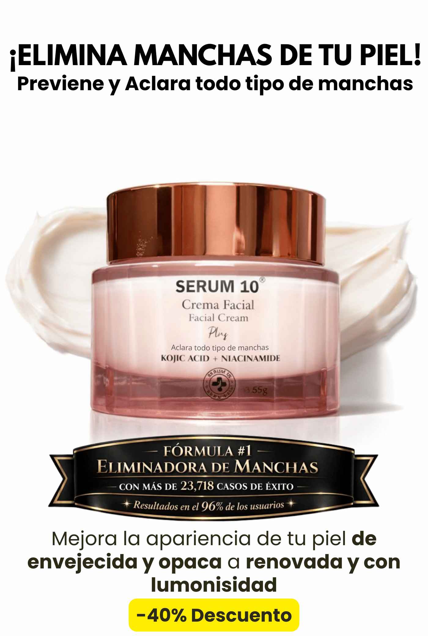 RADIANCE KOJIC: Melasma, hiperpigmentación y manchas de acné
