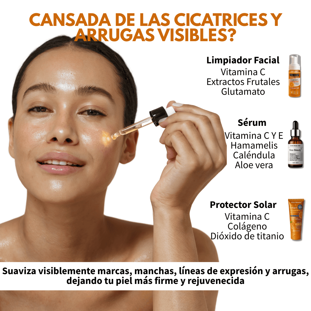 KIT ANTIOXIDANTE: Reparación y Rejuvenecimiento +Protector Solar GRATIS
