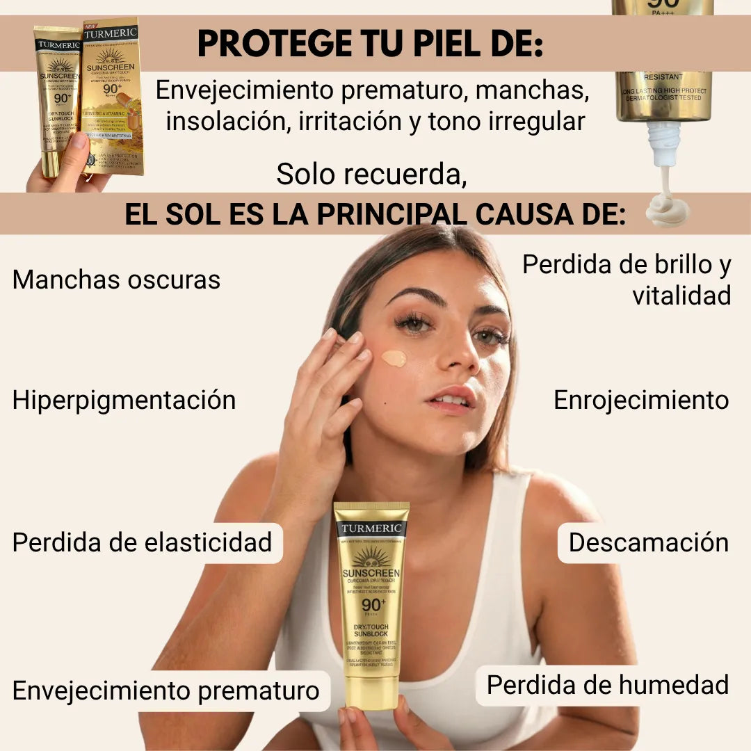 ANTIPIGMENT TURMERIC: Protege, Elimina Manchas y Rejuvenece