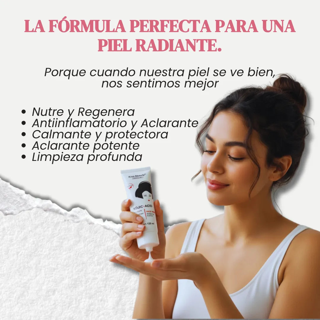KOJICWASH 2X1: Despigmenta y revive tu piel desde la raiz