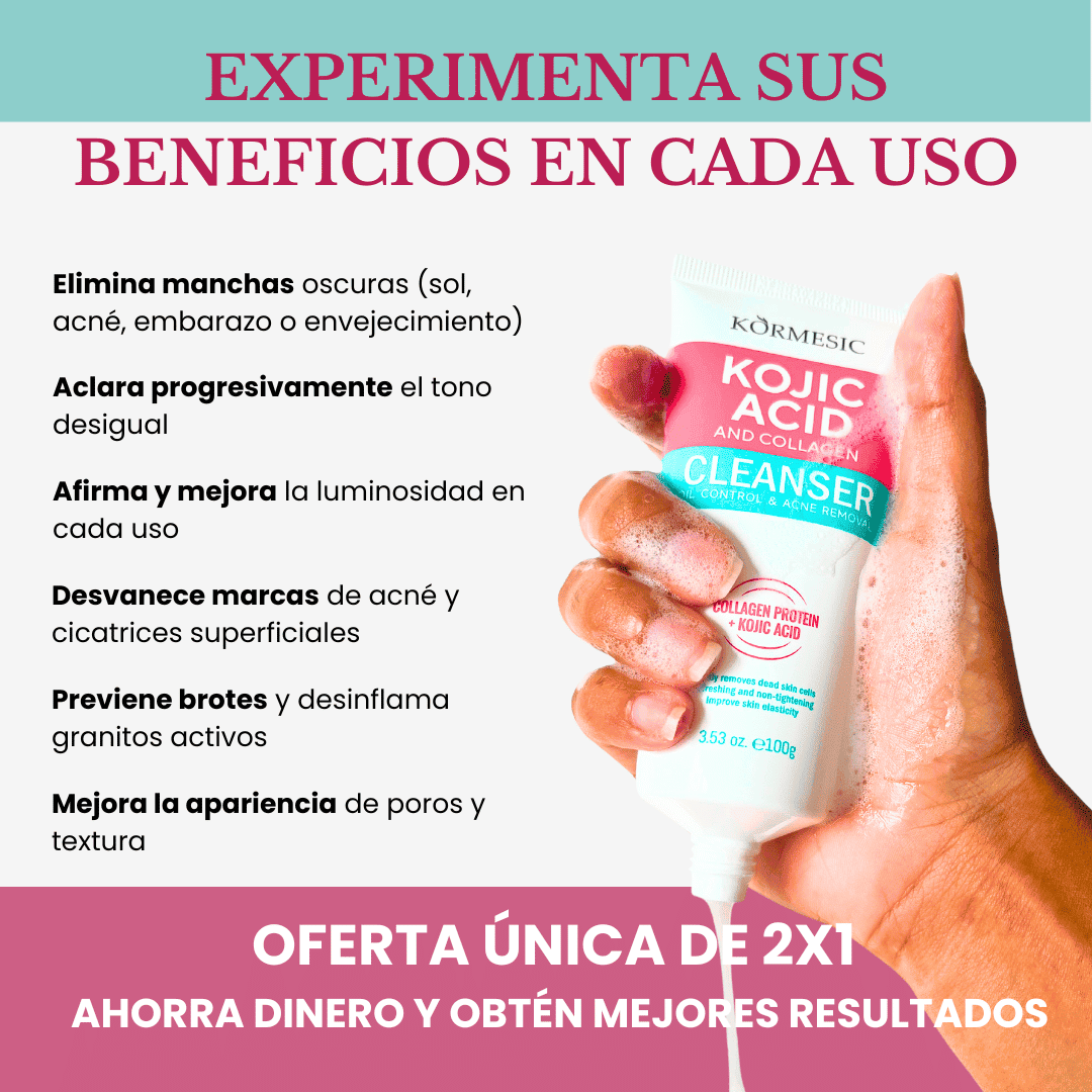 KOJICSOAP: Despigmenta, afirma y repara 2x1