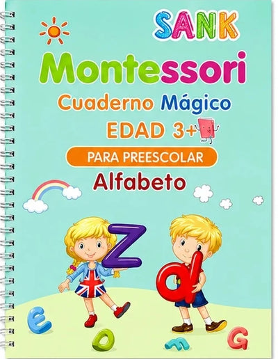 Cuaderno Mágico Montessori Alfabeto