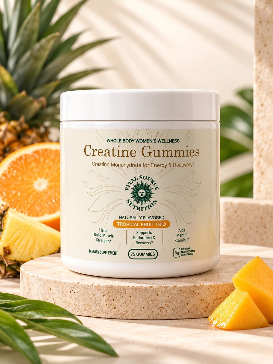 Creatine Gummies Vital Source, sabor tropical 1
