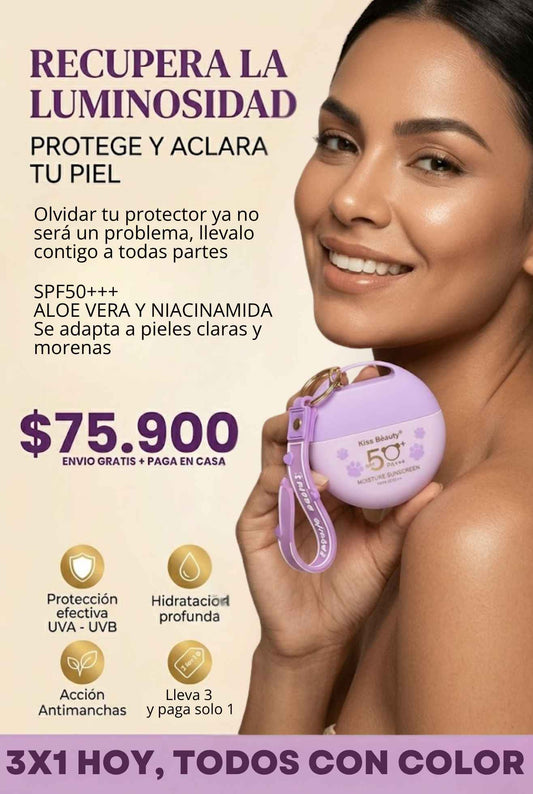 BB CREAM SOLAR SPF 50, CON LLAVERO OFERTA: 3X1