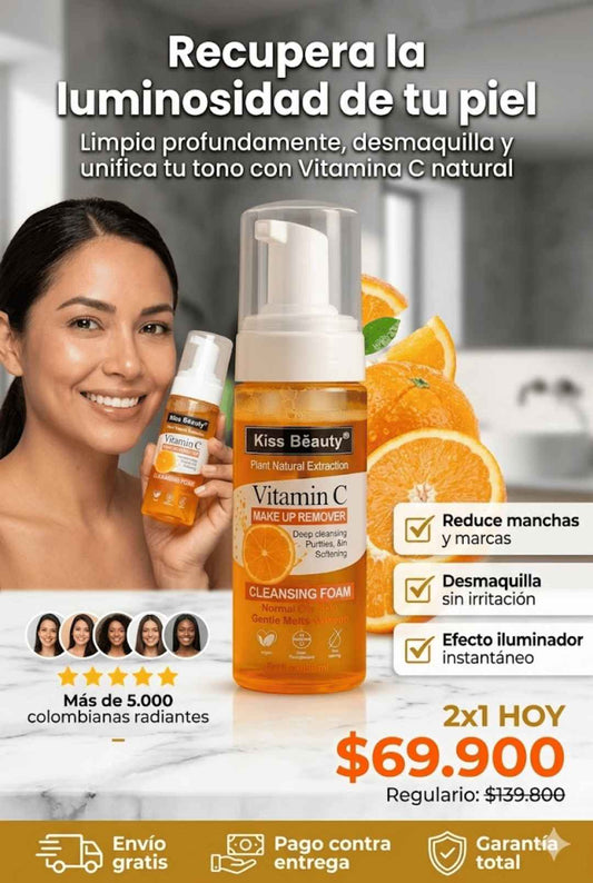 ESPUMA ACLARANTE VITAMINA C