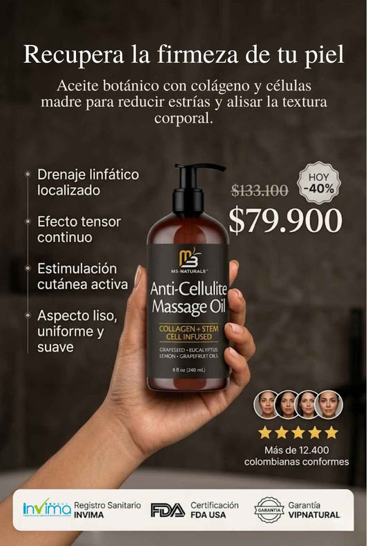 ANTI-CELULITIS: Células madres y colágeno