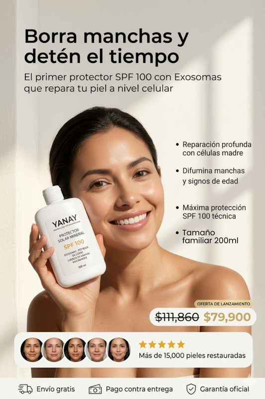 YANAY SUNCARE: Adiós manchas y signos de la edad