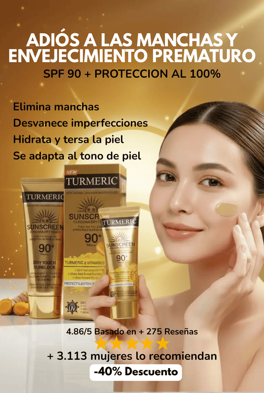 TURMERIC ANTIMANCHAS: Protege, Elimina Manchas y Rejuvenece