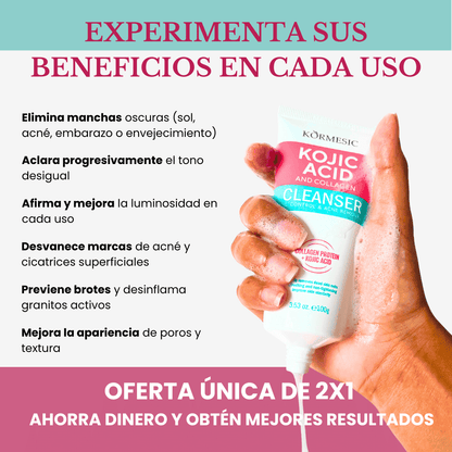 KOJICSOAP: Despigmenta, afirma y repara 2x1