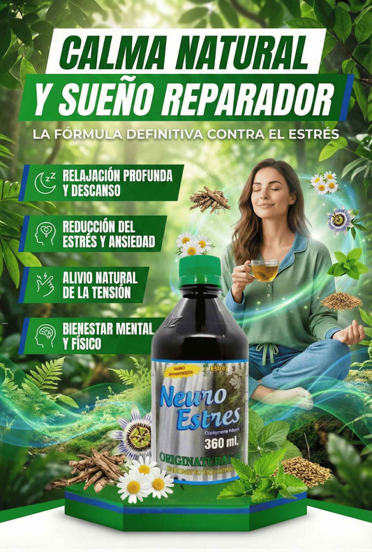 NEURO ESTRES: Controla tu sistema nervioso y dile adiós a estrés y ansiedad