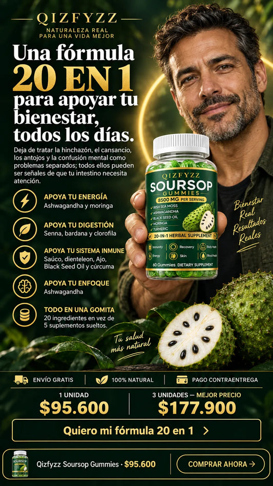GUMMIES SOURSOP 20 EN 1