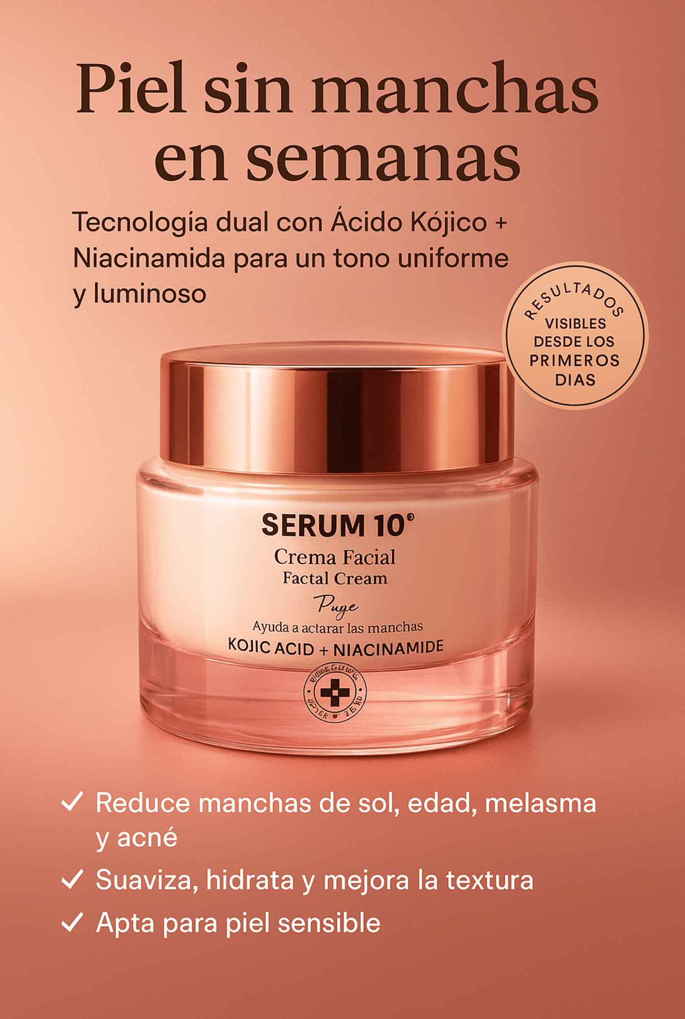 DUO RADIANCE: Ácido Kójico y Niacinamida