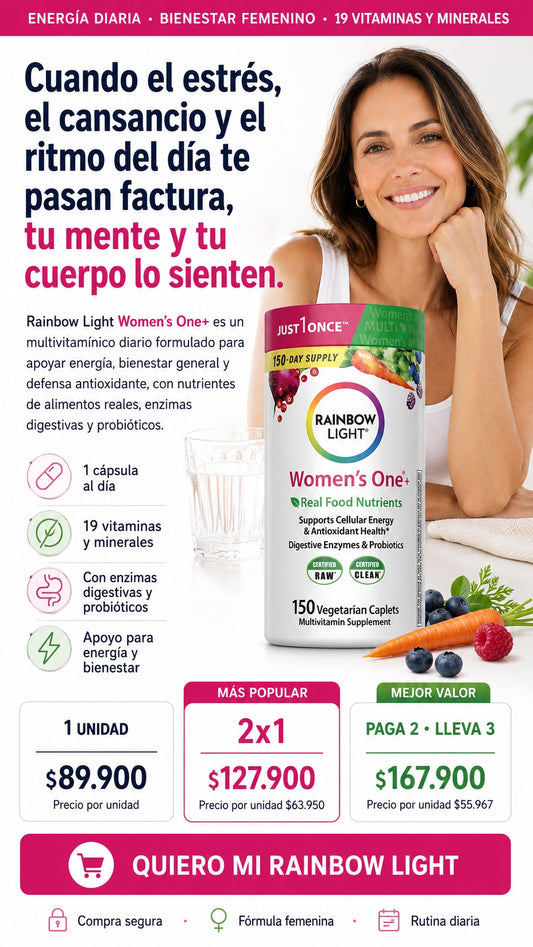 RAINBOW LIGHT WOMEN 150 Cap + REGALO