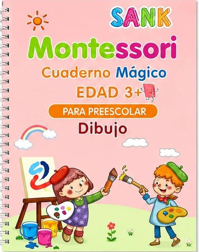 Cuaderno Mágico Montessori Dibujo