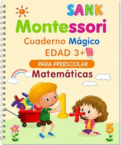 Cuaderno Mágico Montessori Matemáticas