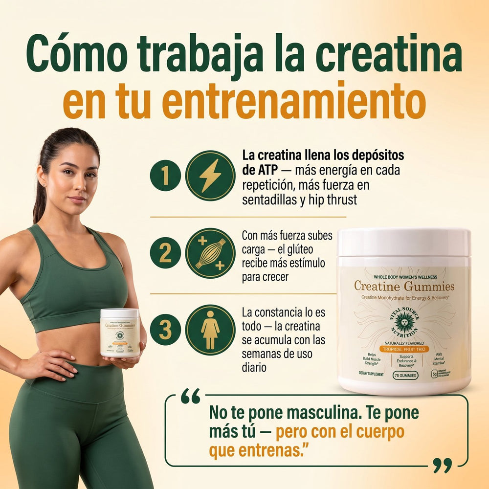 Creatine Gummies Vital Source: creatina en gomitas para mujer