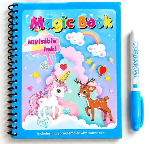 Libro Mágico de Agua Unicornio