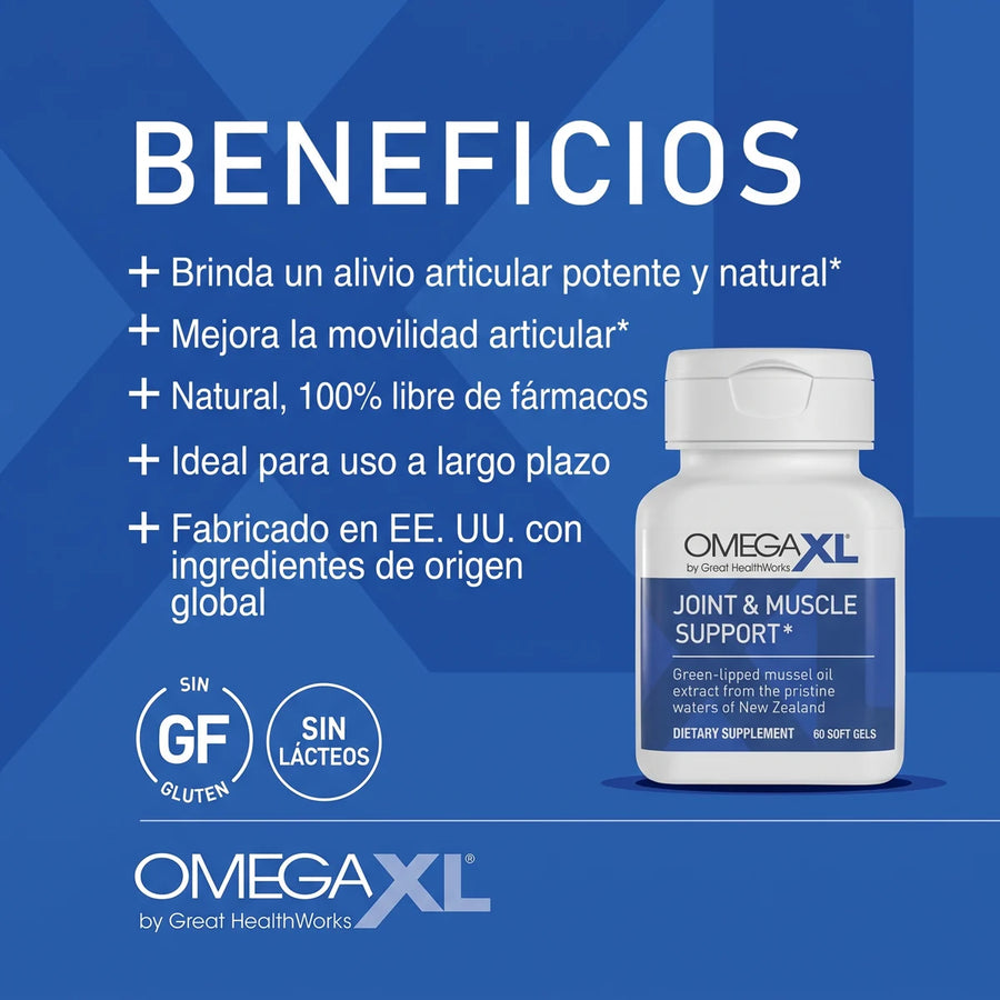 OmegaXL soporte para articulaciones y músculos 2