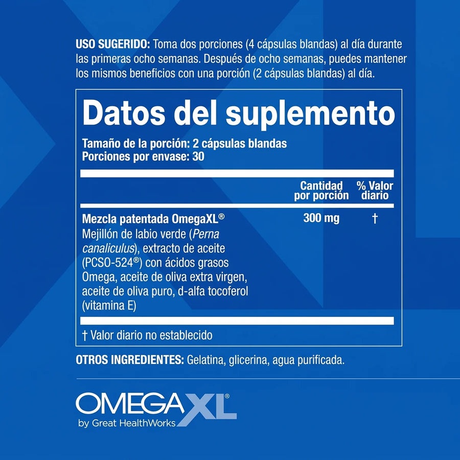 OmegaXL soporte para articulaciones y músculos 5