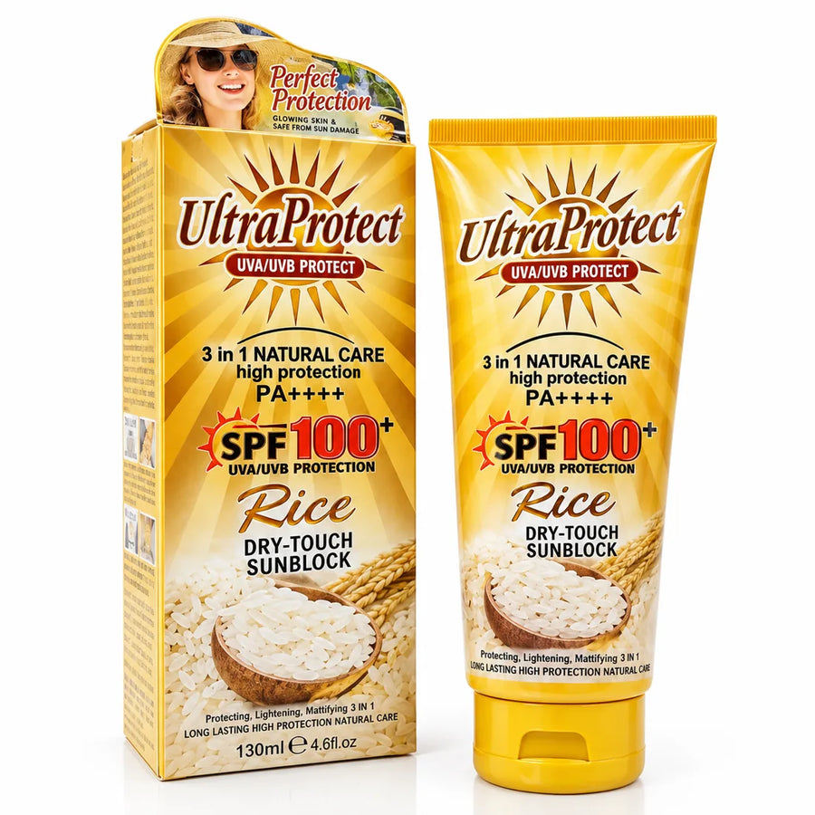 Empaque de Rice Sunscreen SPF 100